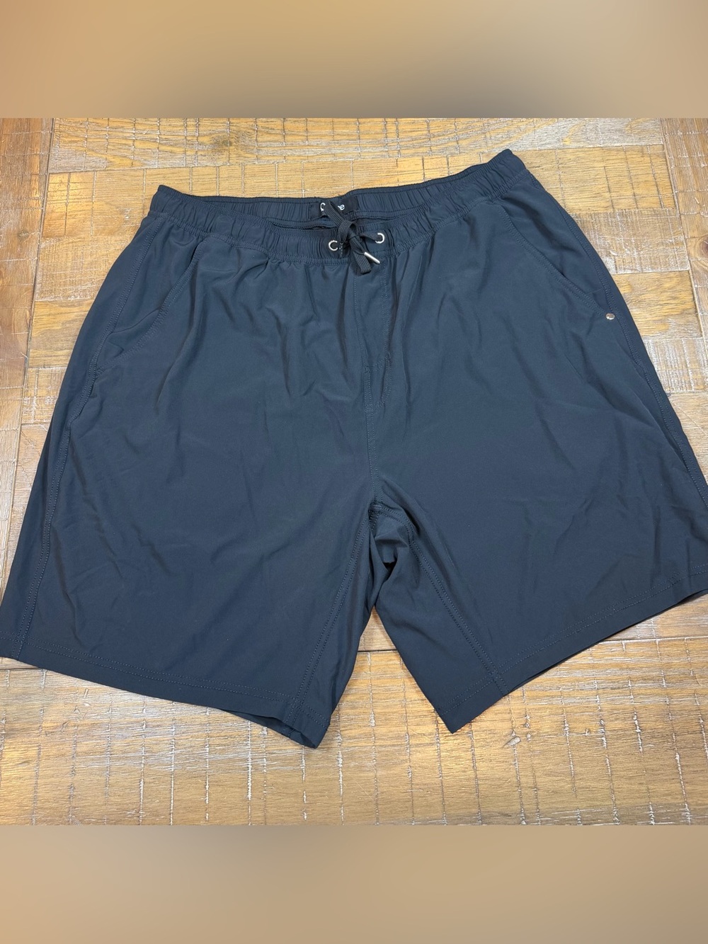 Quince Performance 7.5” Tech Shorts Black XL Athletic Gym Running Lined